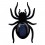 Eco-friendly Solar Spider Black Spider Toy